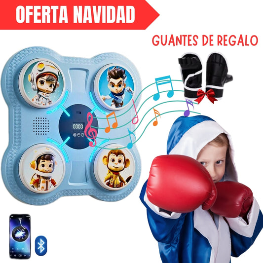 KO.PAD - Panel de Boxeo Musical Bluetooth Infantil + Guantes de Regalo (copia)